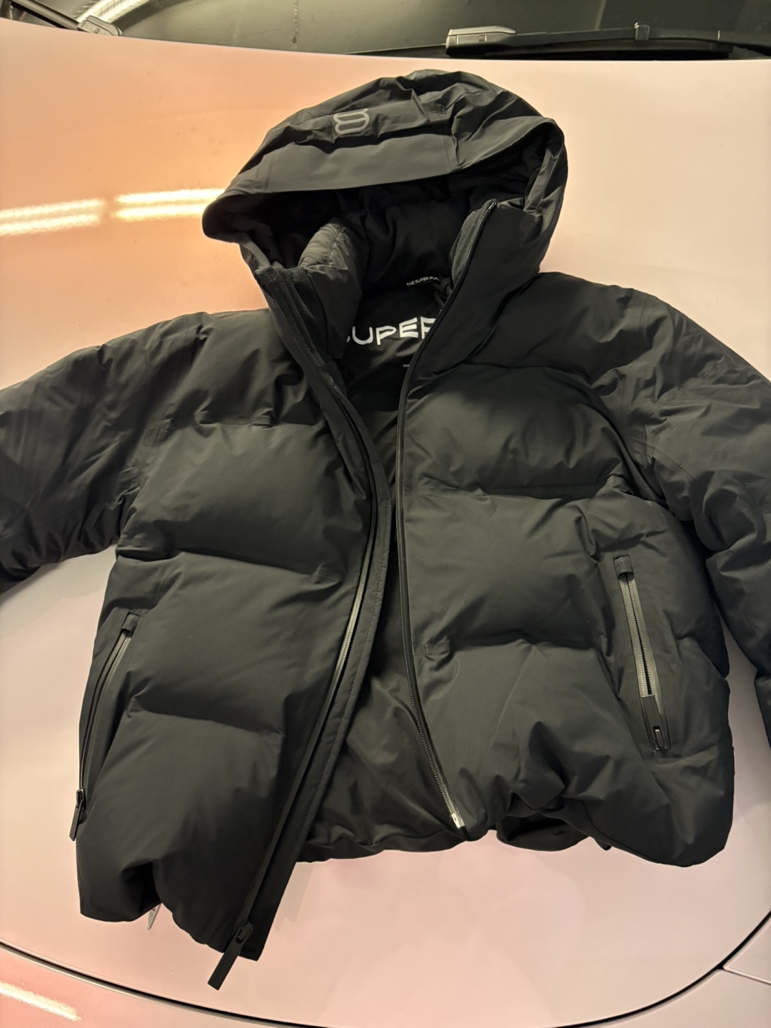 Super Puffh20 Shorty Jacket - Black