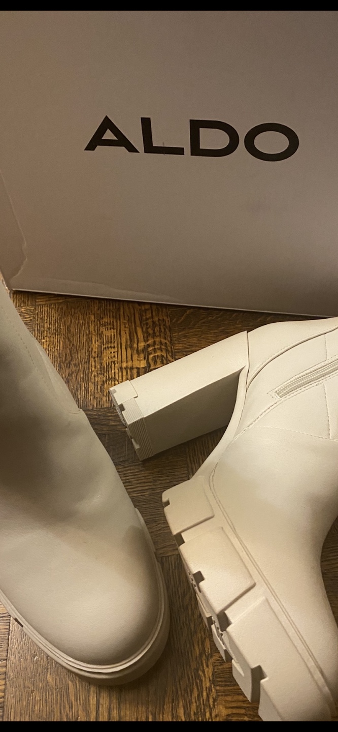 ALDO Women's fashion soft warm white Boots