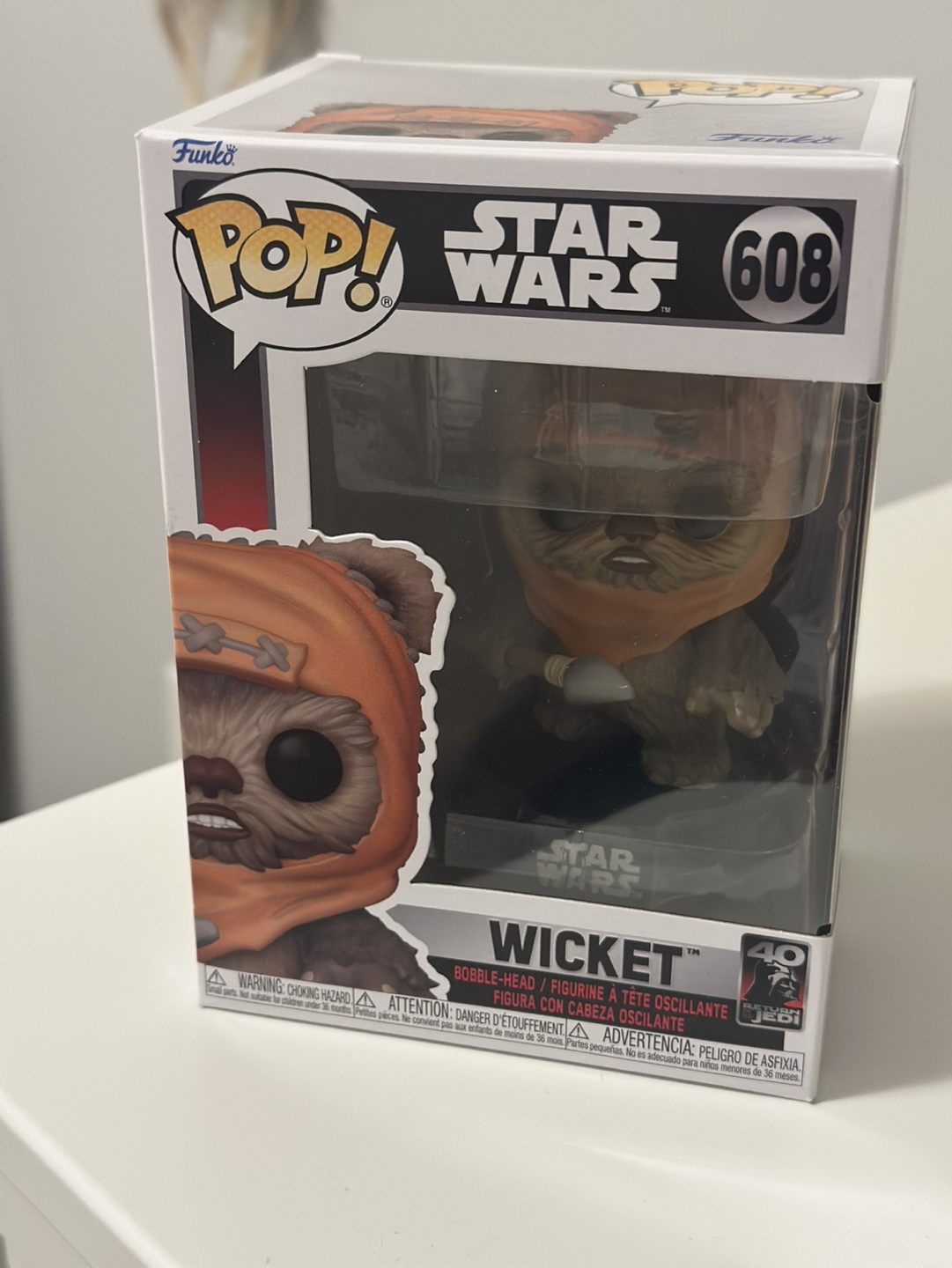 Funko Pop! Star Wars Wicket 608