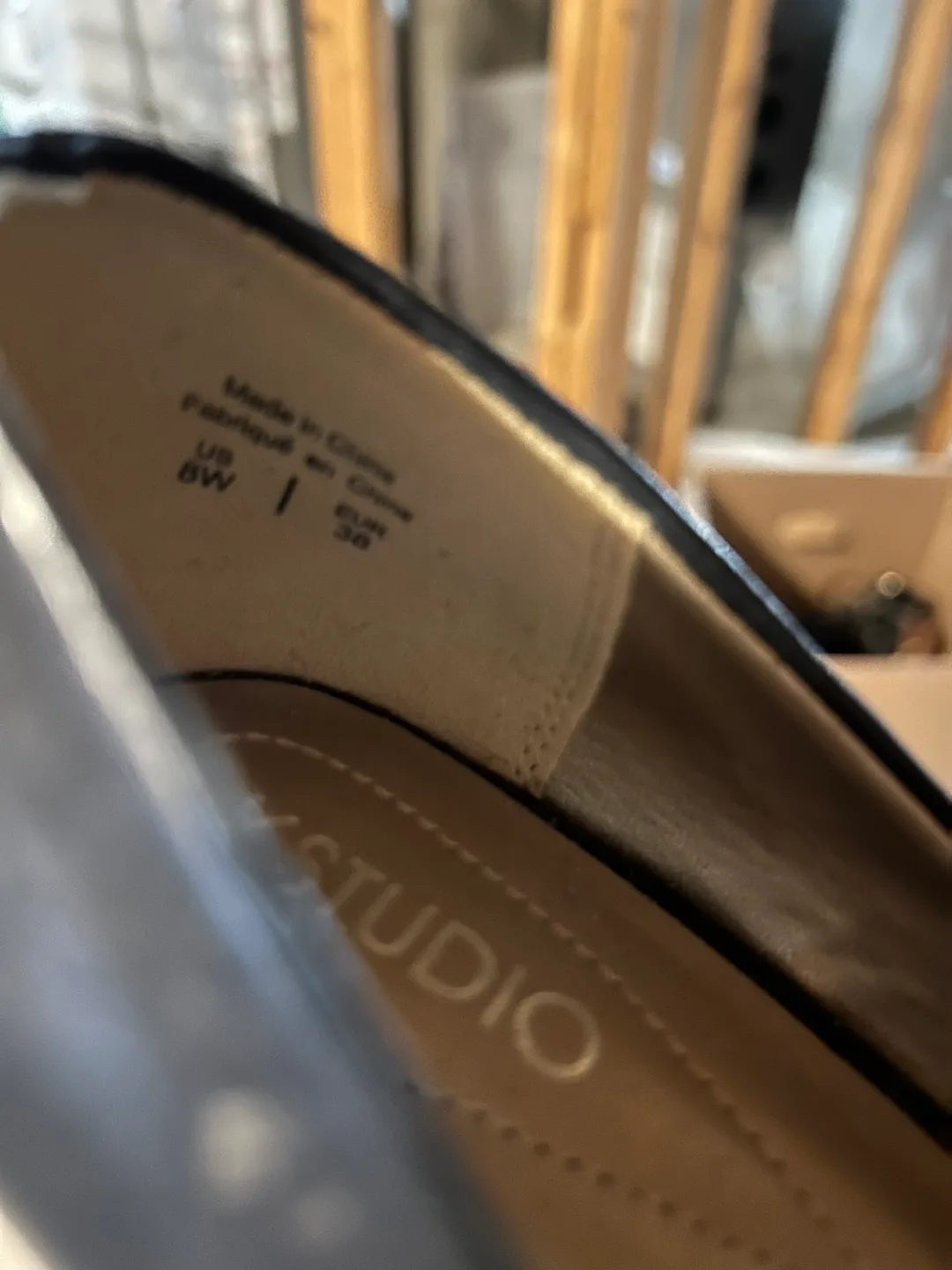 Studio Black Peep Toe Heels image indicator(4)