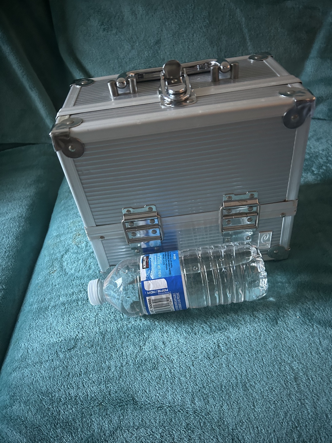 Silver Makeup Case