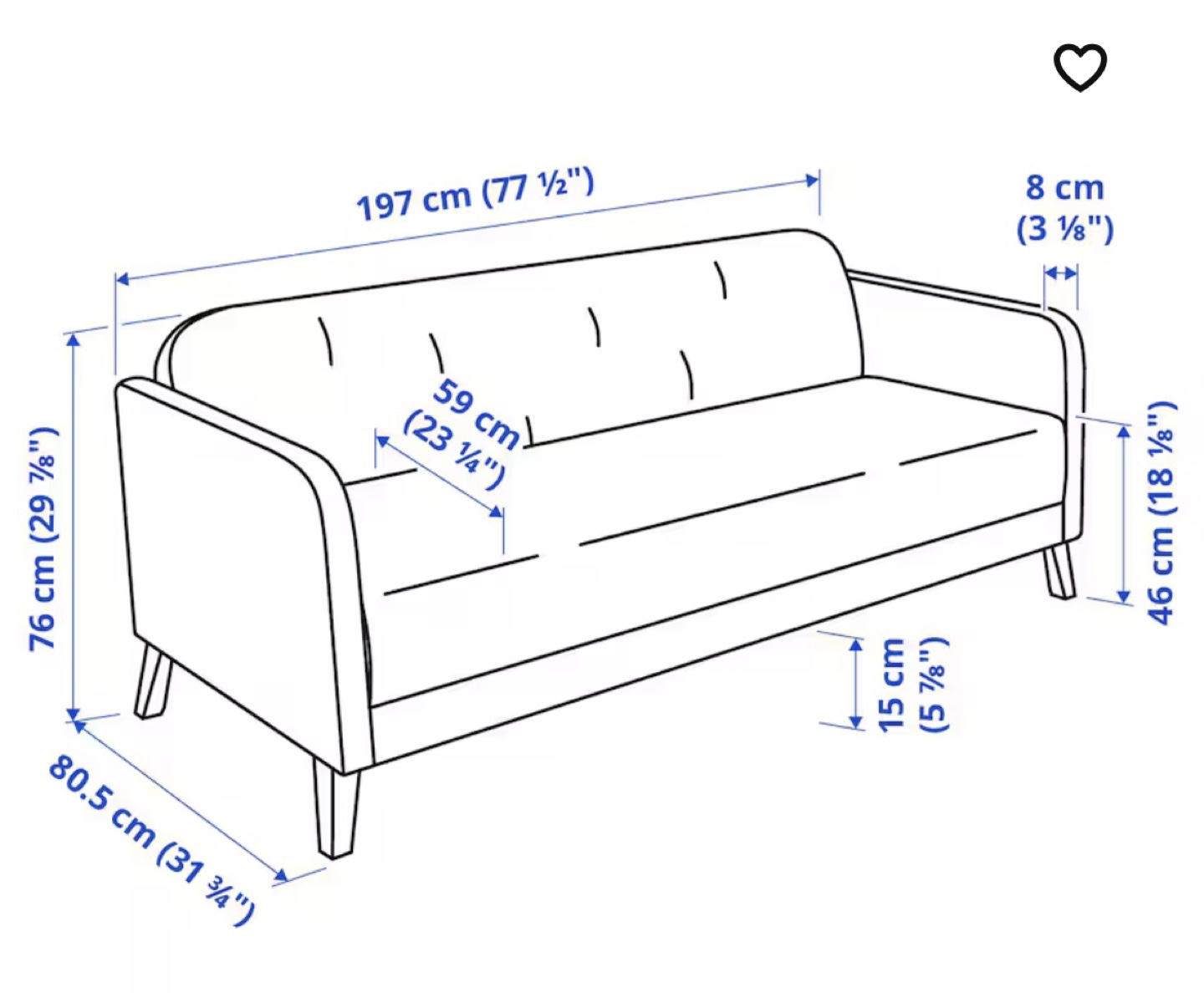 IKEA LINANÄS Sofa - photo 4