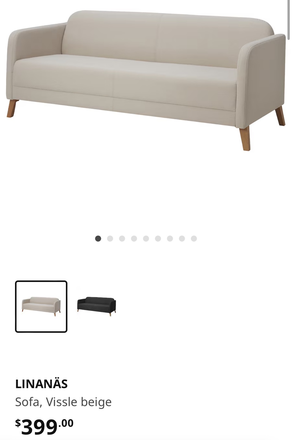 IKEA LINANÄS Sofa - photo 5