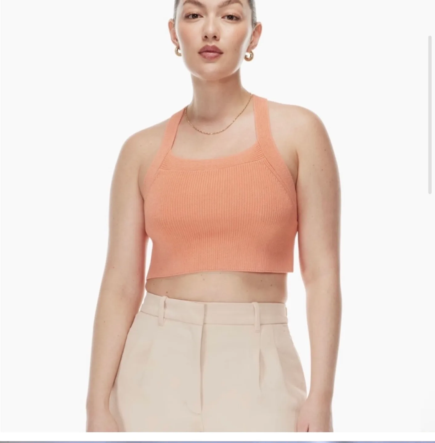 Aritzia | Wilfred Cayenne Halter Top image indicator(5)