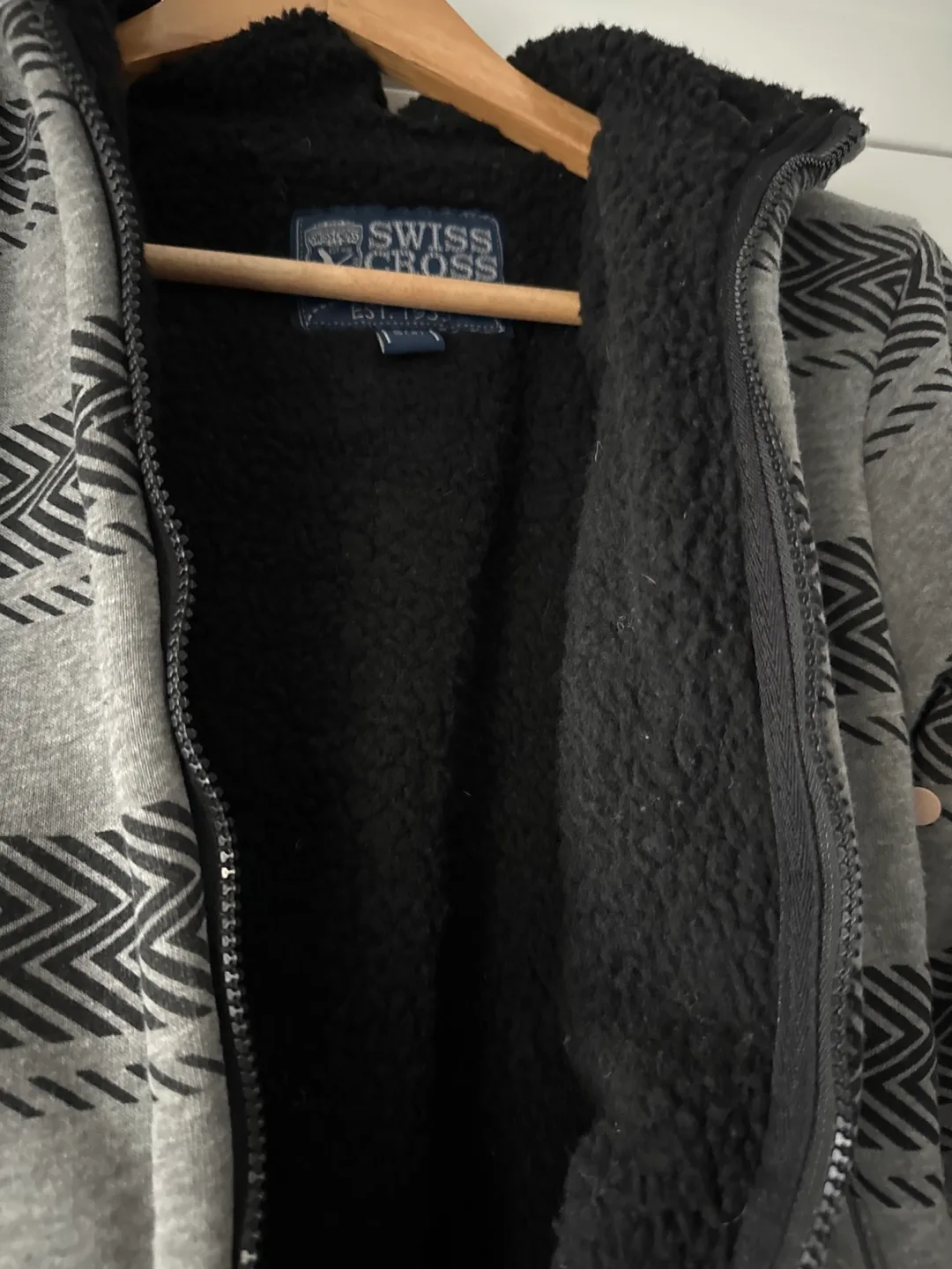 Swiss Cross Boys' Fleece Lined Zip Up Hoodie image indicator(2)