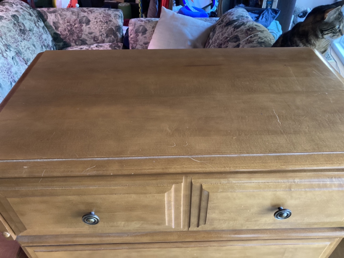 5 Drawer Wooden Dresser - photo 2