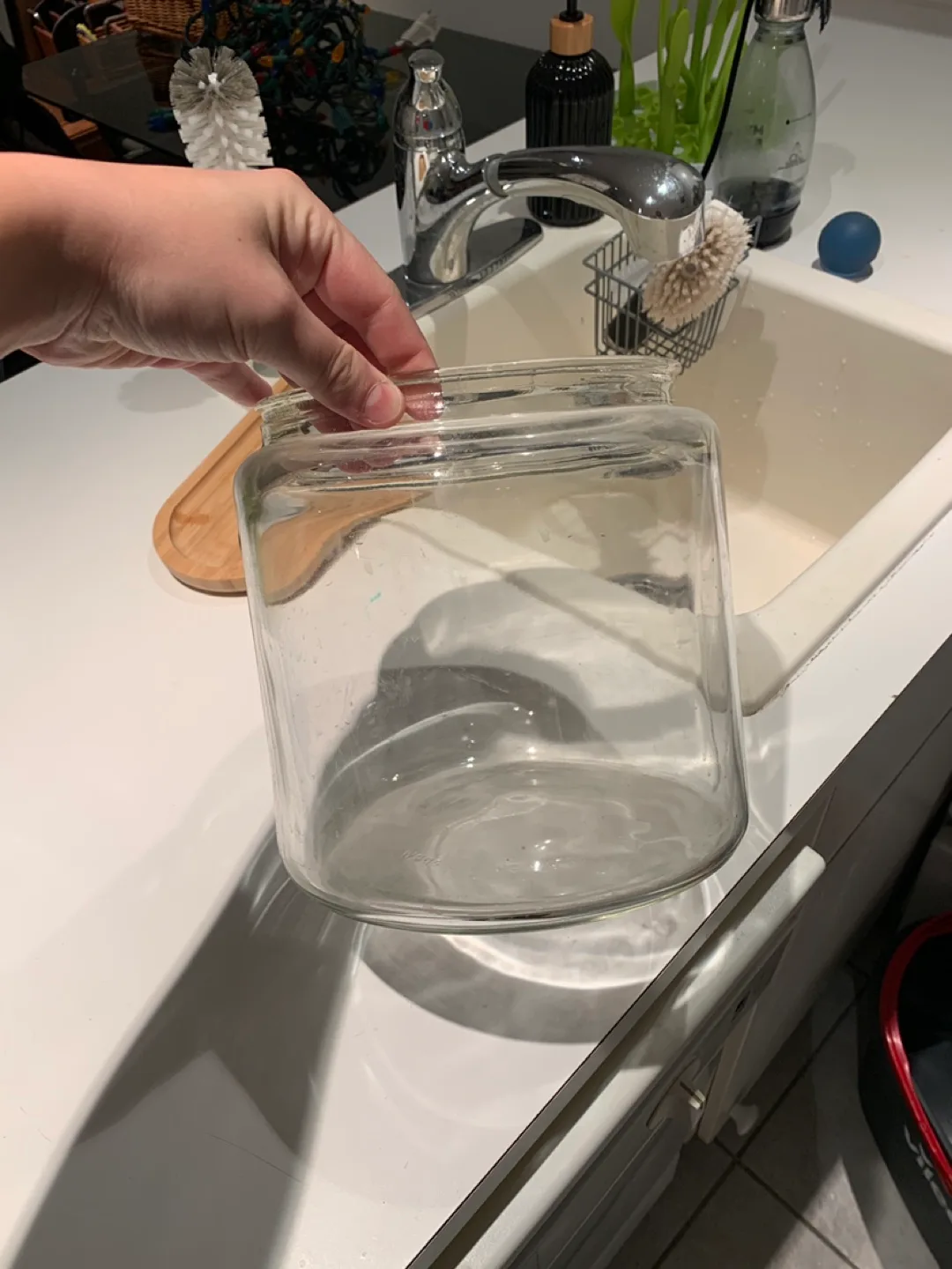 #FREECYCLE IKEA Large Glass Jar thumbnail