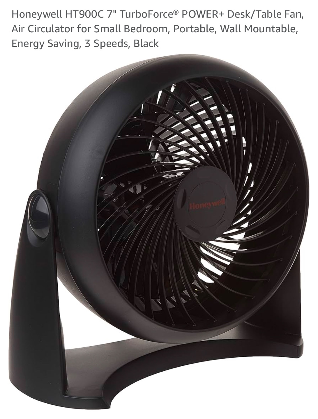 Honeywell Desk Fan - photo 4