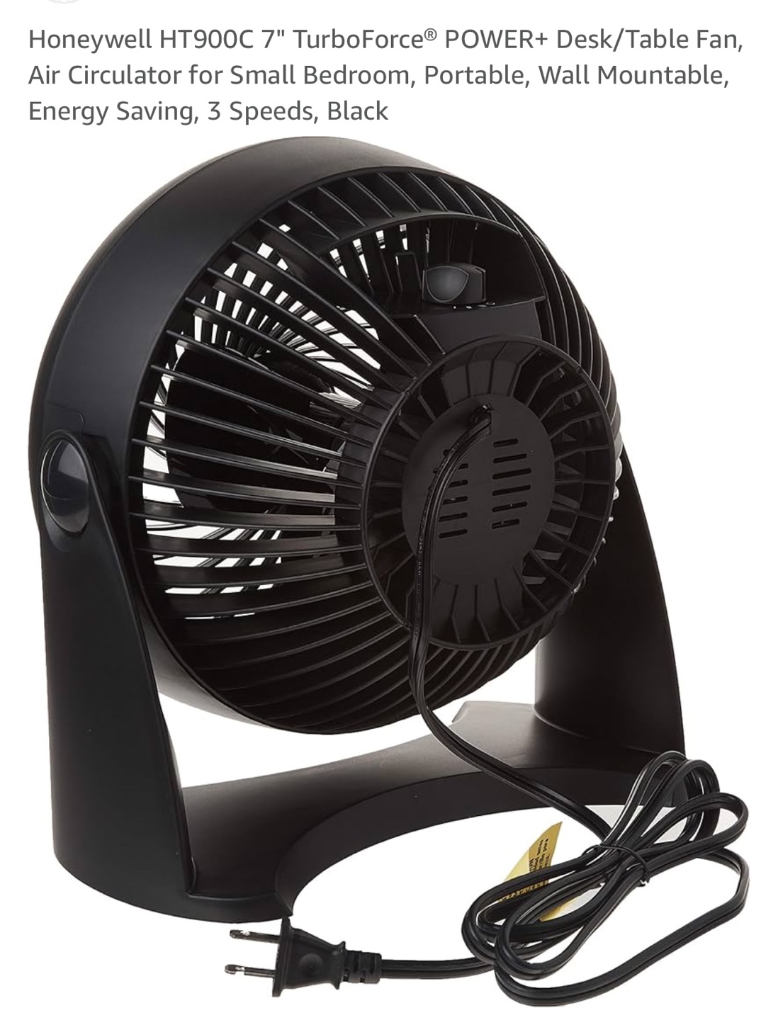 Honeywell Desk Fan - photo 5