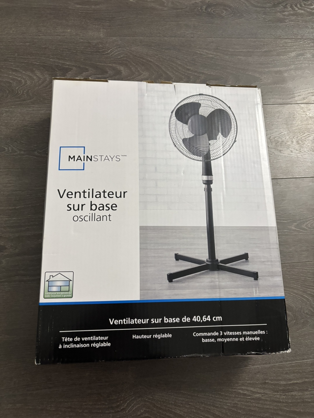 Oscillating fan - Mainstays