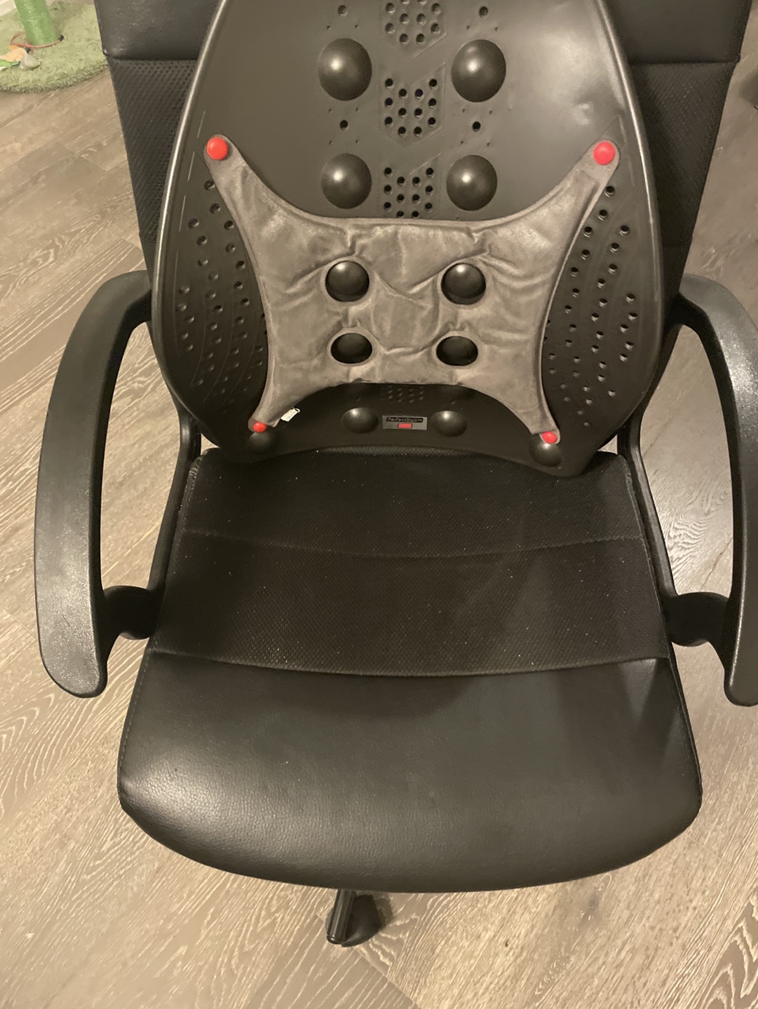 Black IKEA Office Chair with Lumbar Support - photo 5
