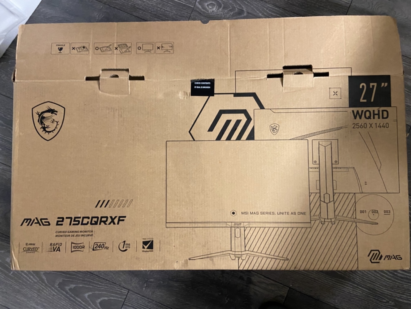 MSI 27" Curved 240Hz Gaming Monitor - photo 5