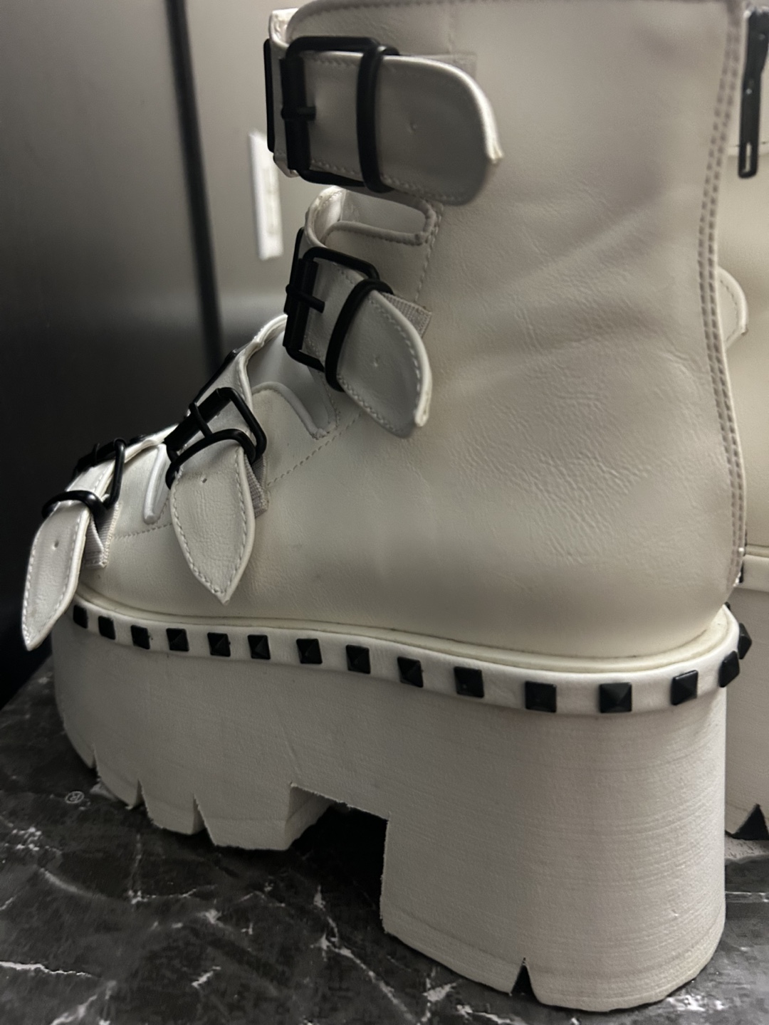Demonia Platform Buckle Boots - photo 3