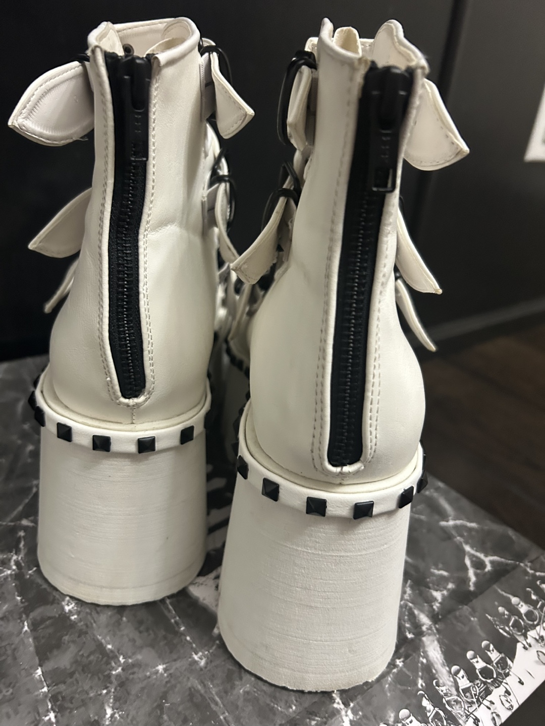 Demonia Platform Buckle Boots - photo 4