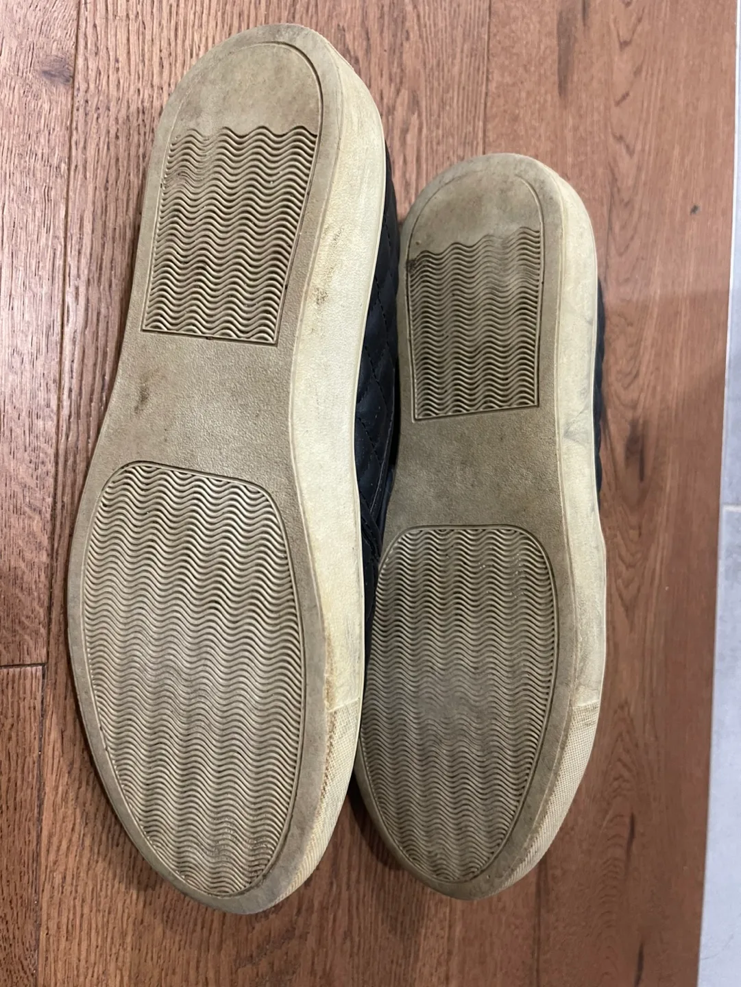 Steve Madden Black Quilted Slip-On Sneakers image indicator(3)