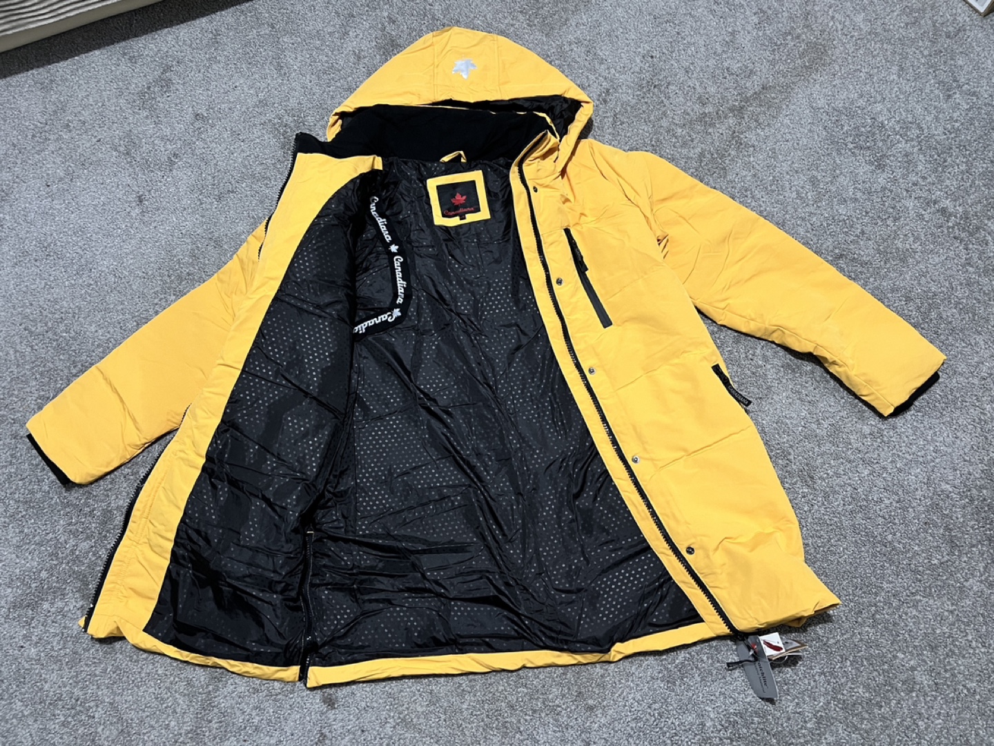 Canadiana Yellow Winter Coat - photo 2