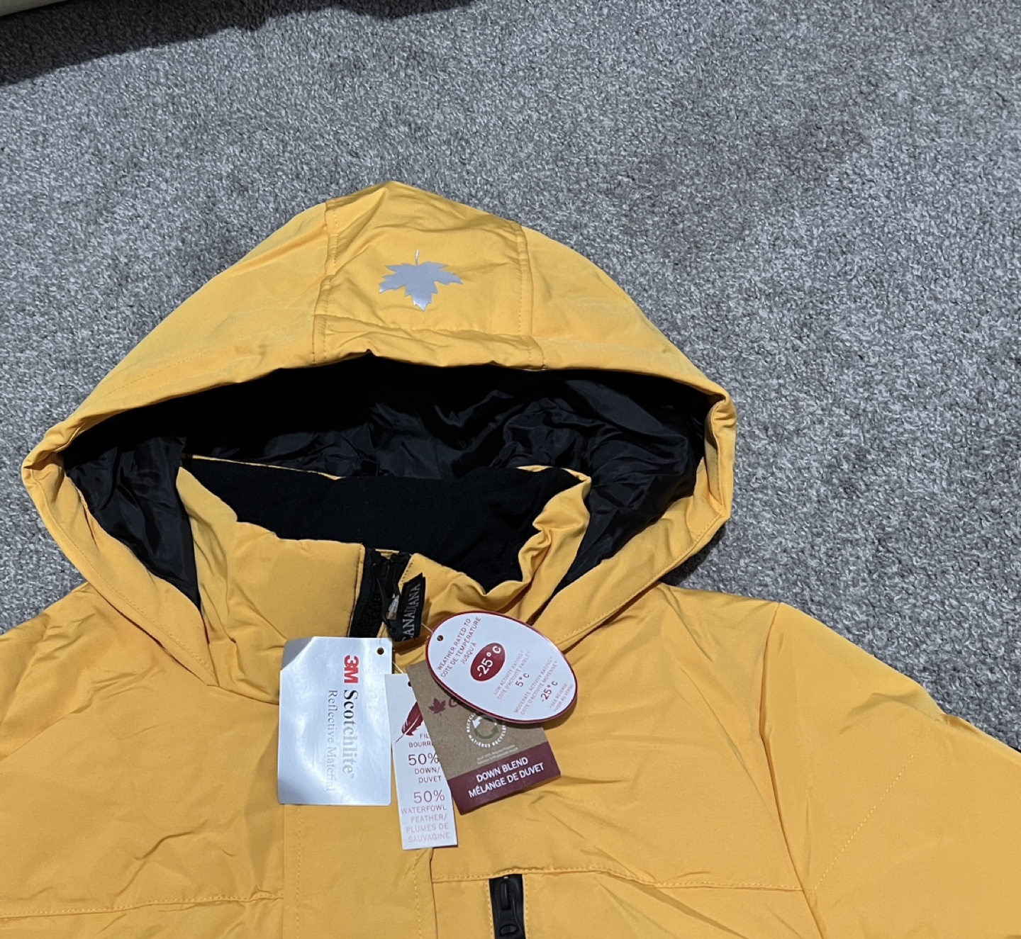 Canadiana Yellow Winter Coat - photo 5