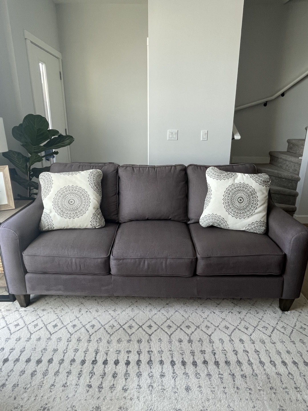 Lazy Boy Couch & Ottoman - photo 2