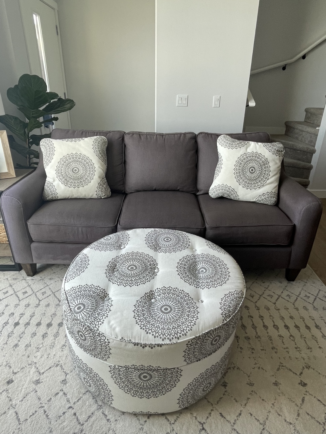 Lazy Boy Couch & Ottoman