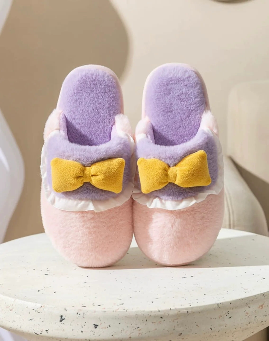 Winter plush slippers thumbnail