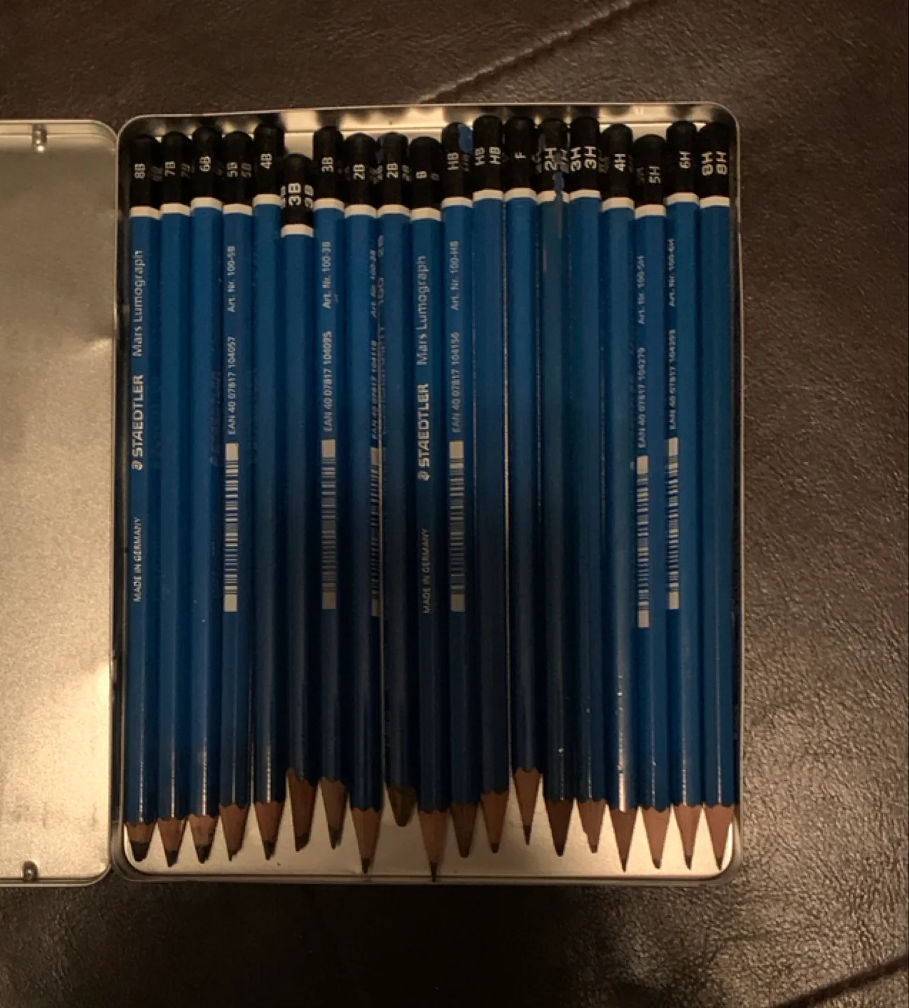 Staedtler Mars Lumograph Drawing Pencils image indicator(2)