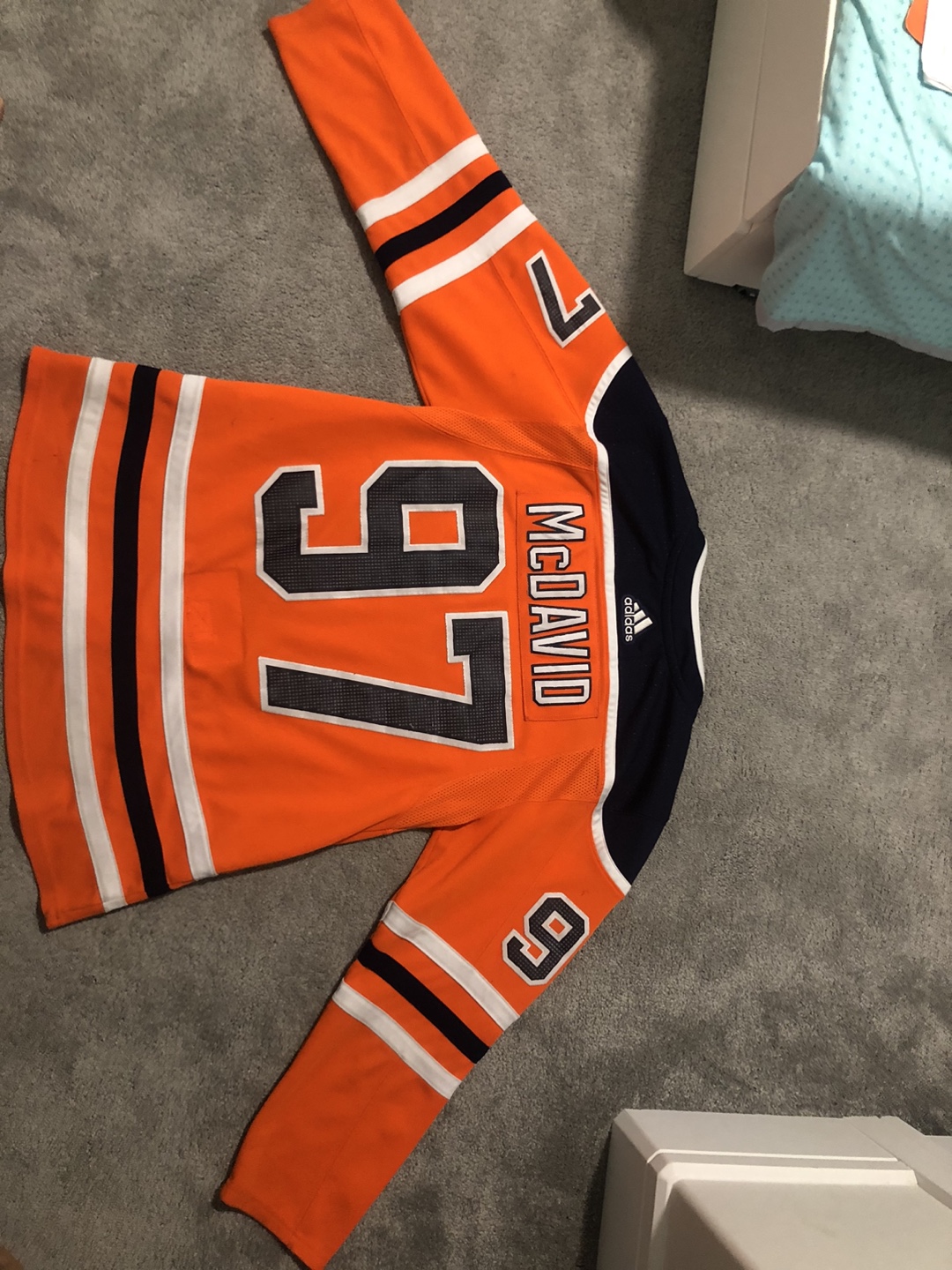 Edmonton Oilers McDavid Jersey