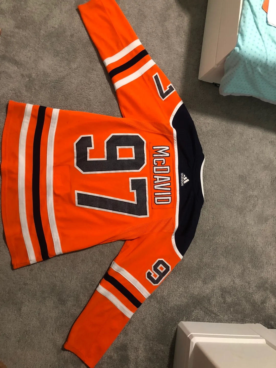 Edmonton Oilers McDavid Jersey