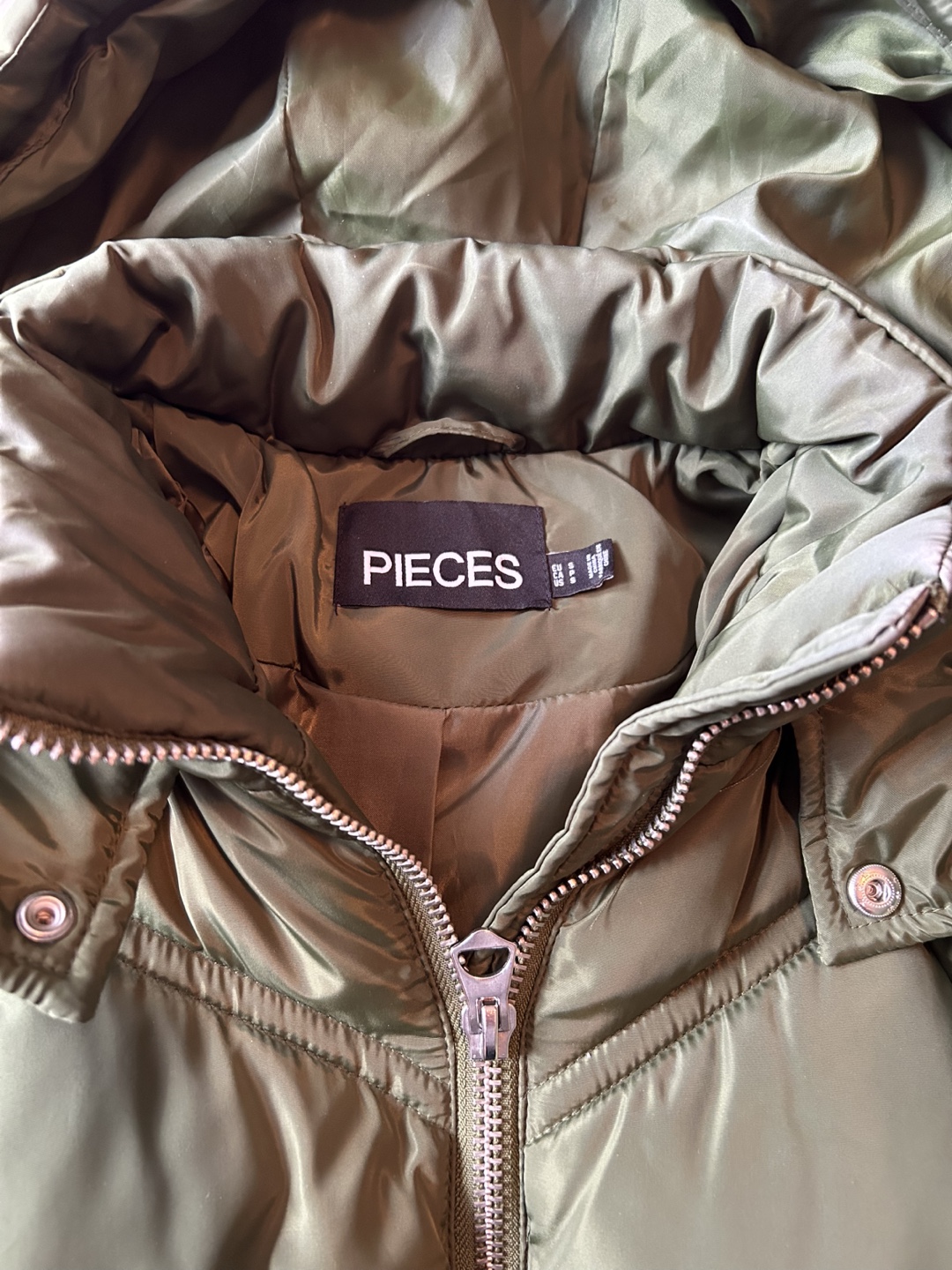 Green Puffer Jacket - photo 5