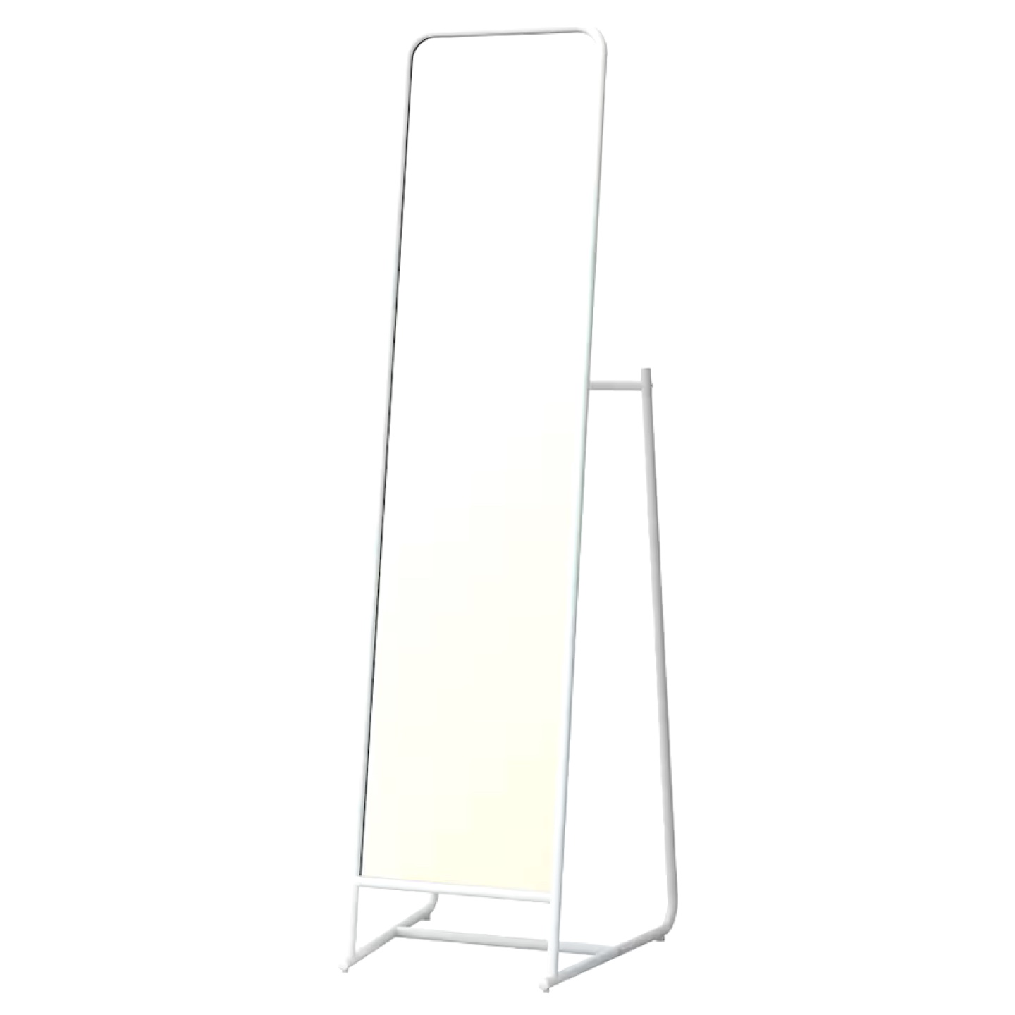 IKEA Full Length Mirror with Stand and Hooks