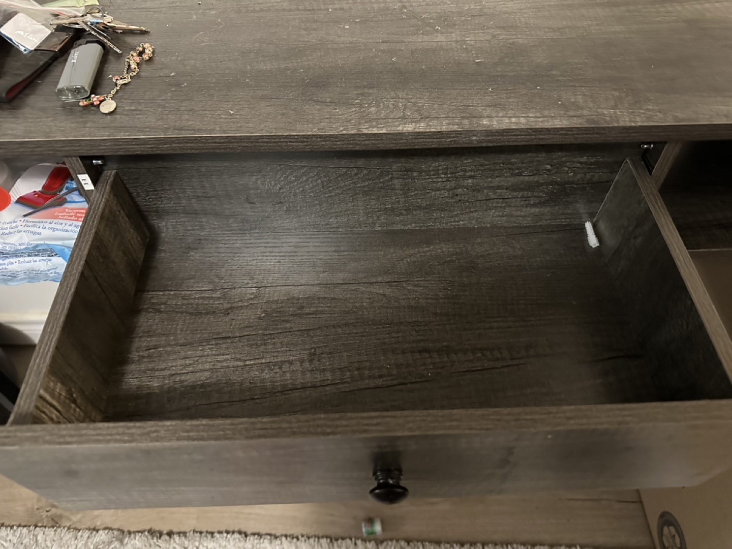 Grey Console Table - photo 3
