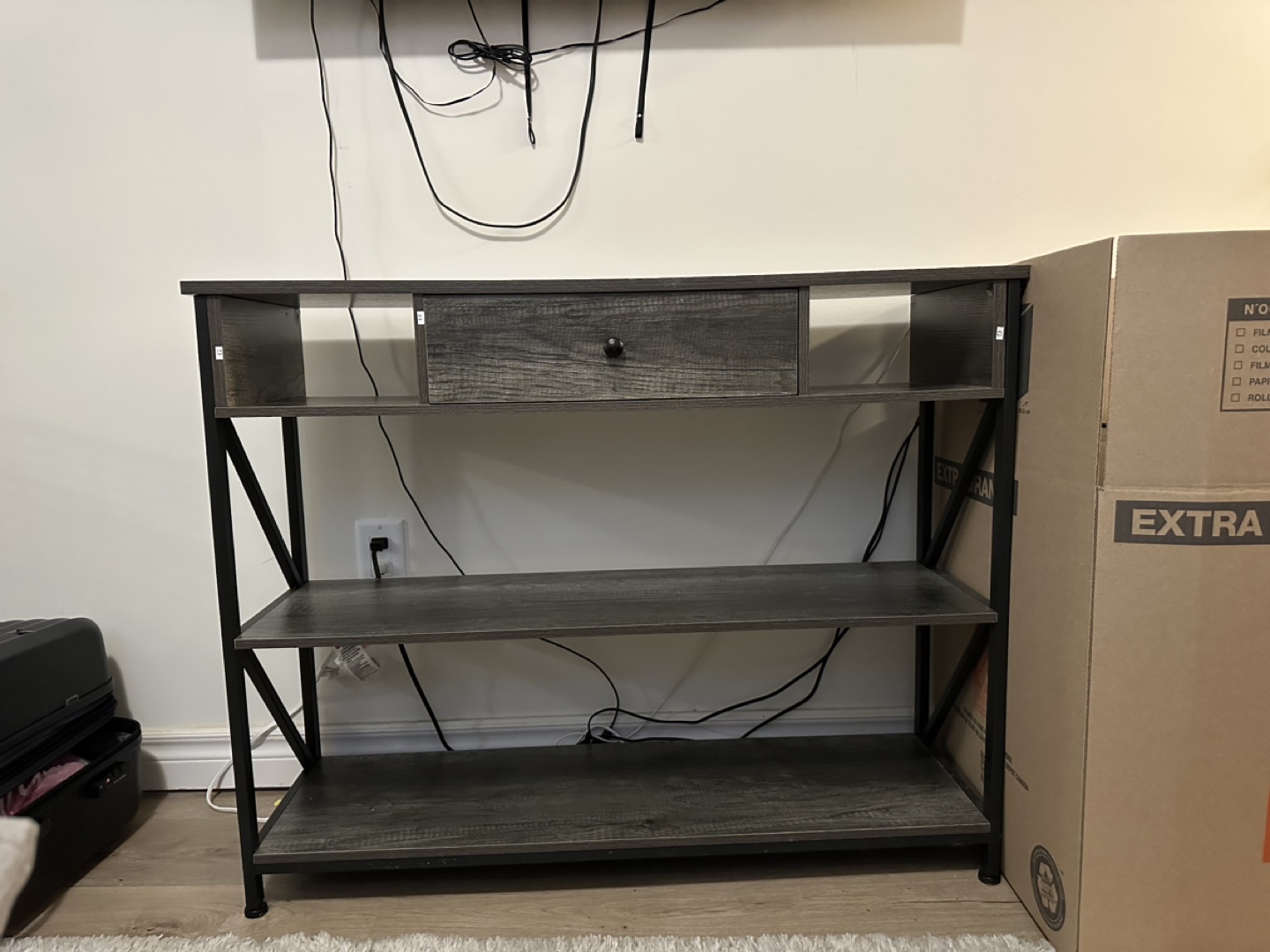 Grey Console Table