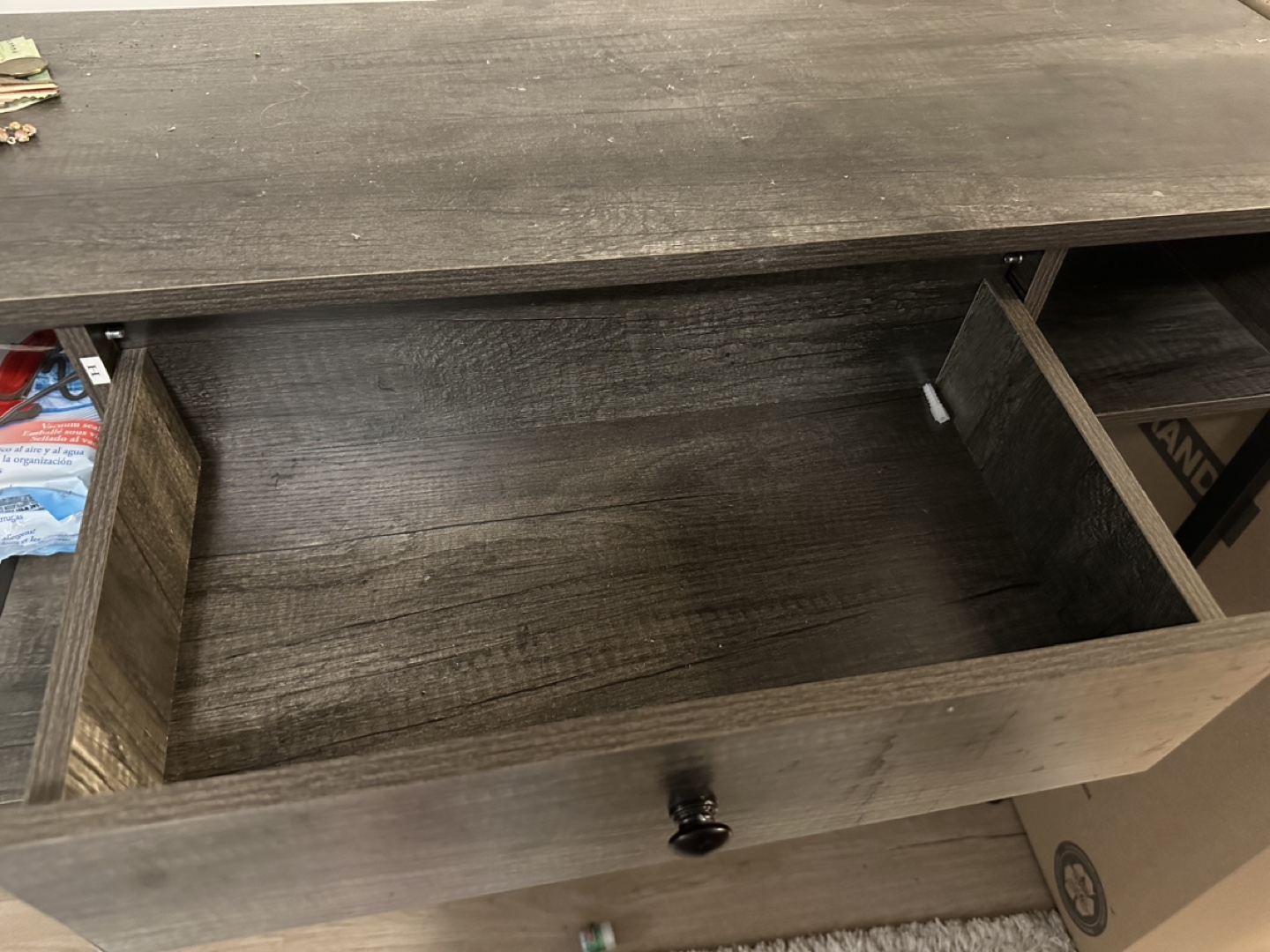 Grey Console Table - photo 2