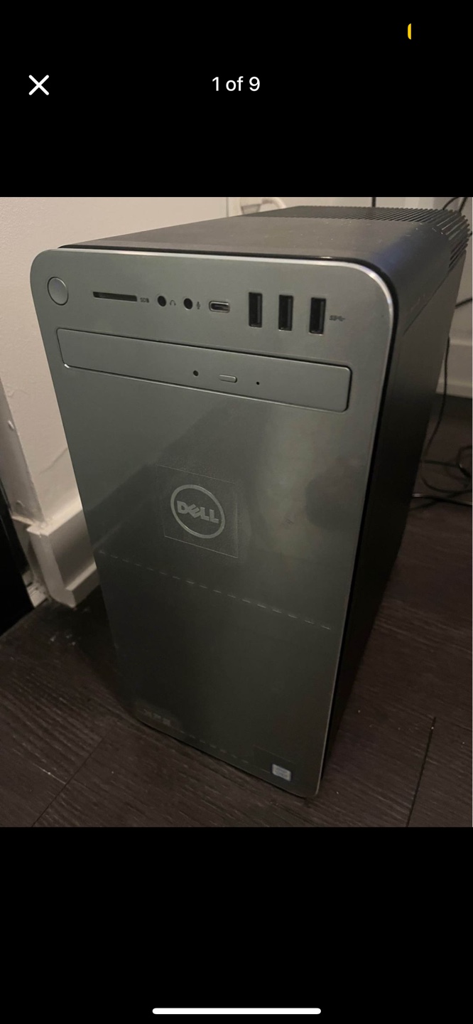 Dell i7  RTX 4060 8GB 32GB RAM 256GB SSD 1TB HDD