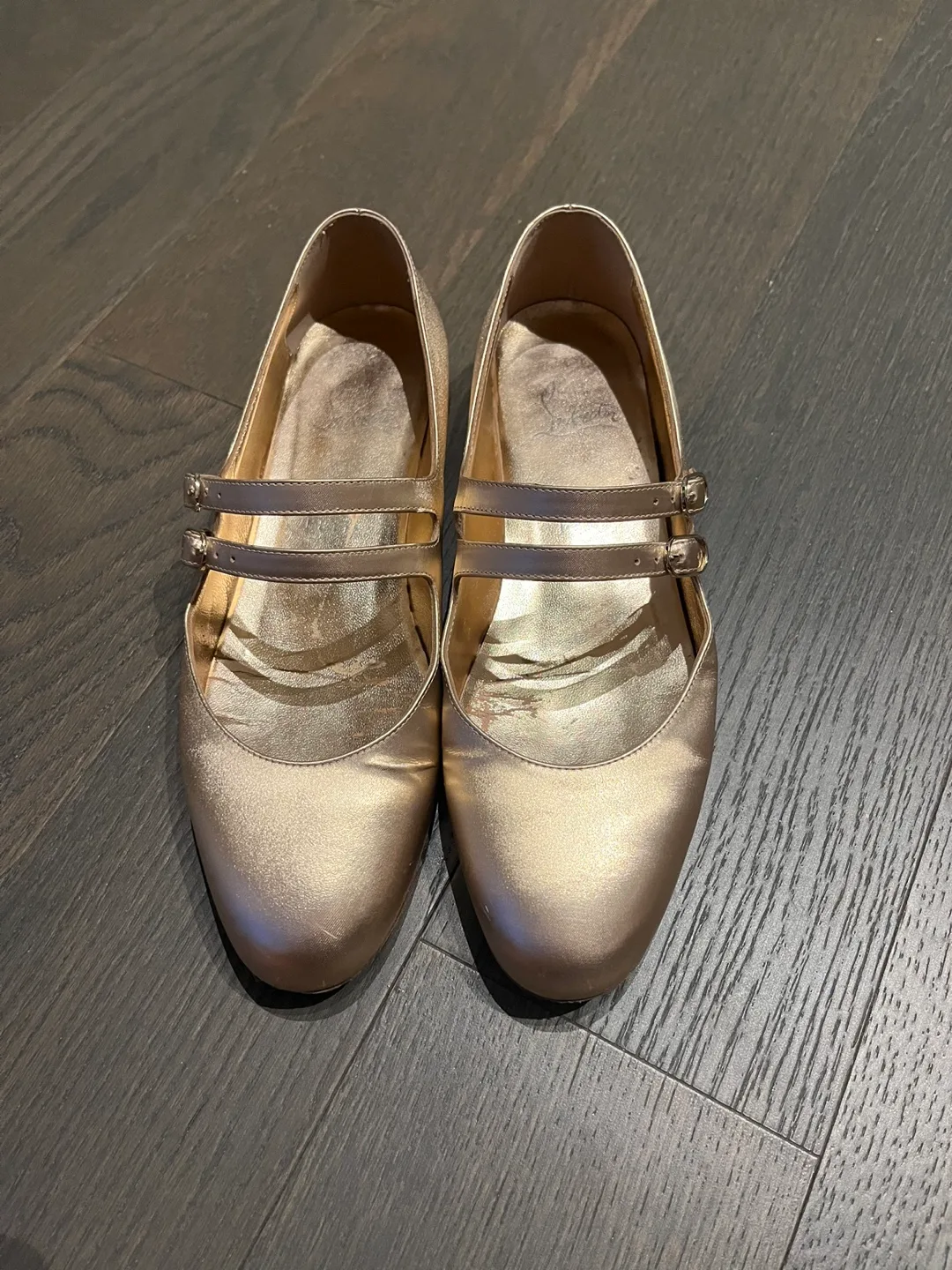 Christian Louboutin Miss Jane leather Mary Jane pumps image indicator(5)