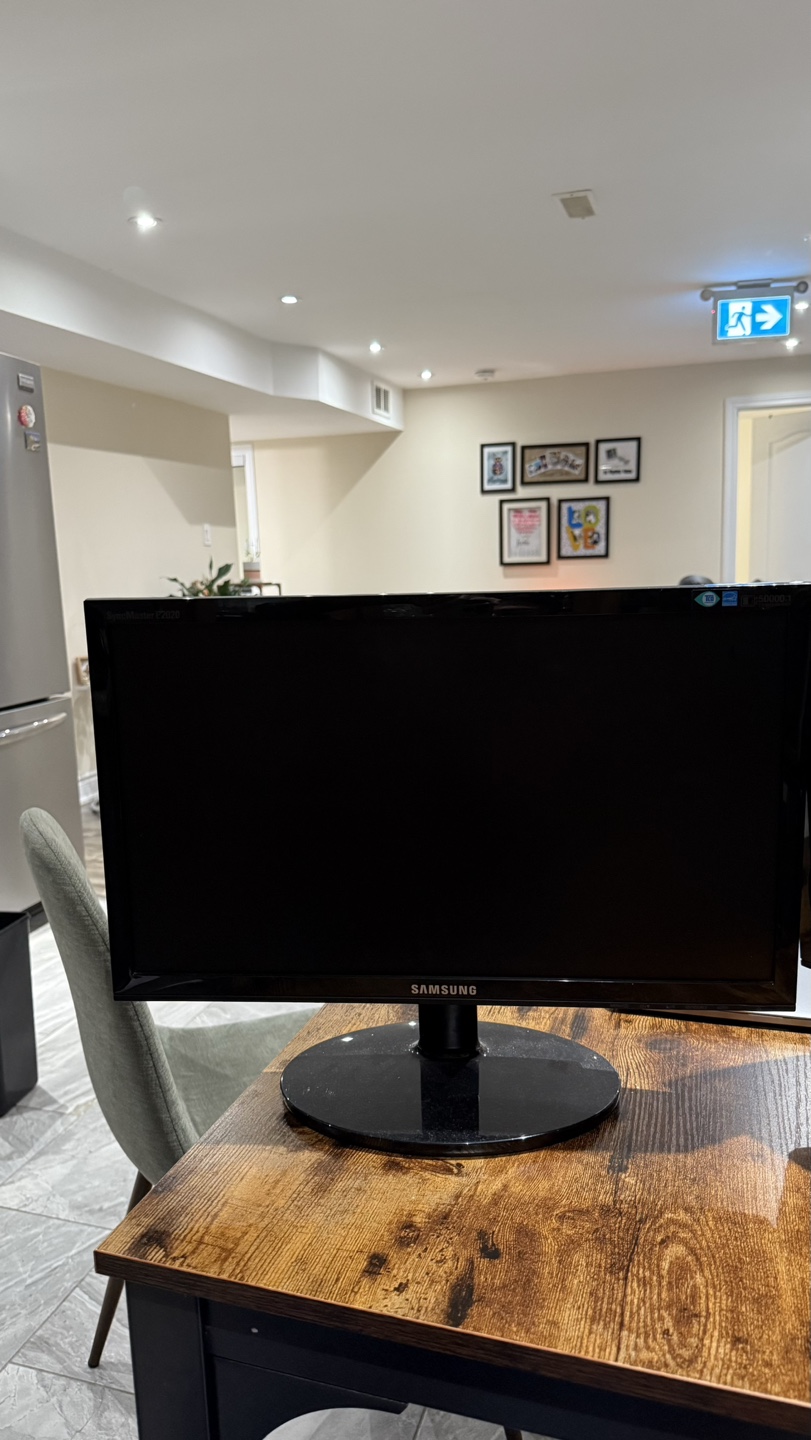 Samsung 20 Inch Monitor (2x) - photo 2