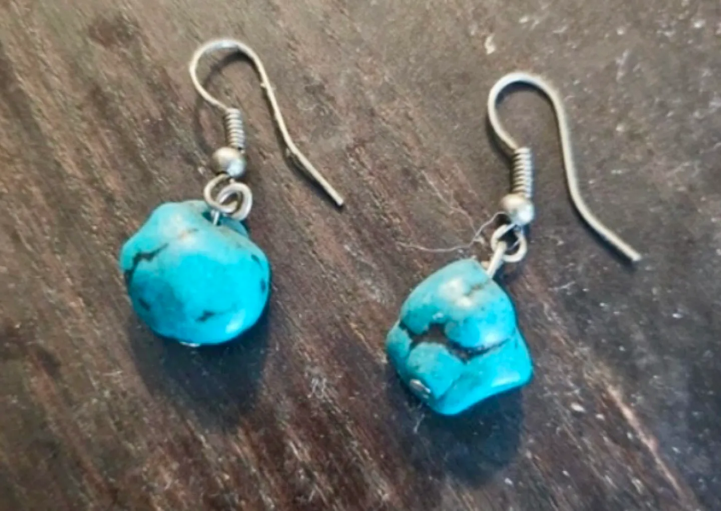 Turquoise Stone Earrings thumbnail