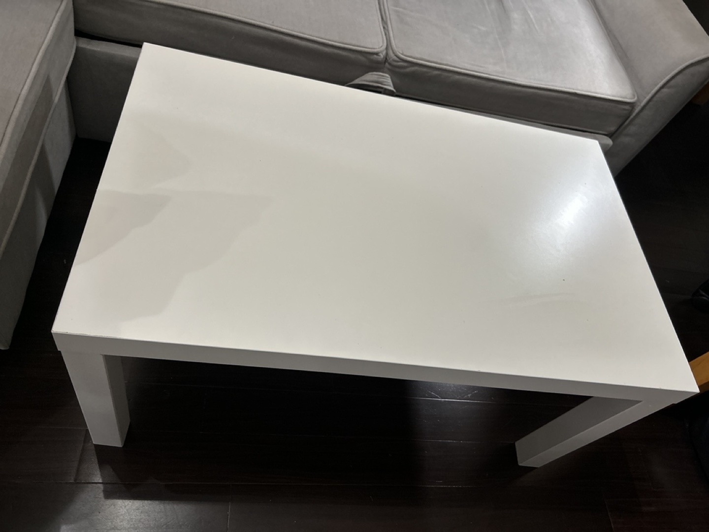 White IKEA Coffee Table