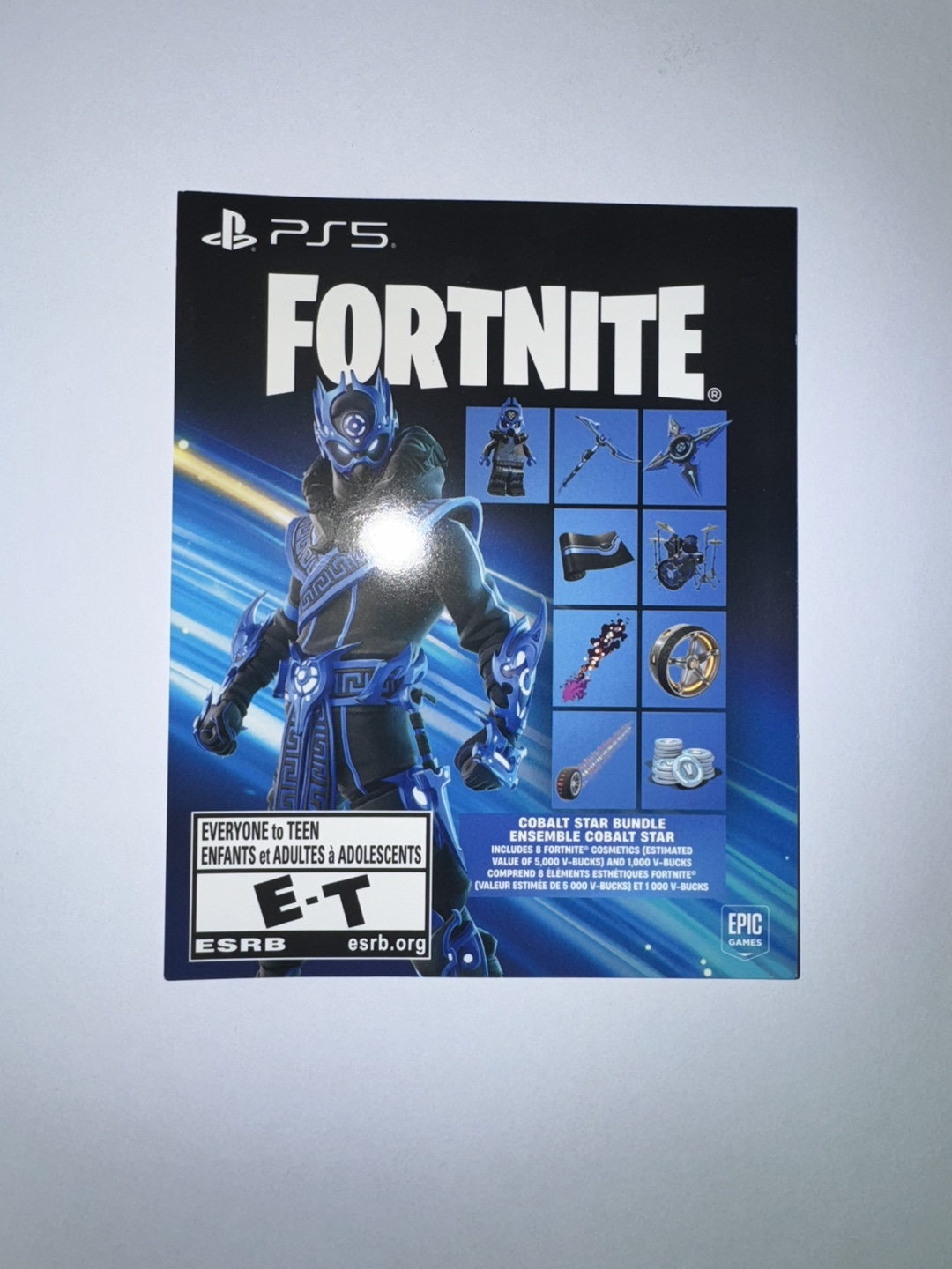 Fortnite Cobalt Star Bundle PS5
