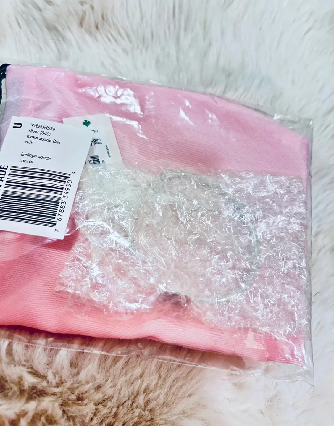 🍓BRAND NEW! KATE SPADE Cuff Bracelet w/dustbag image indicator(2)