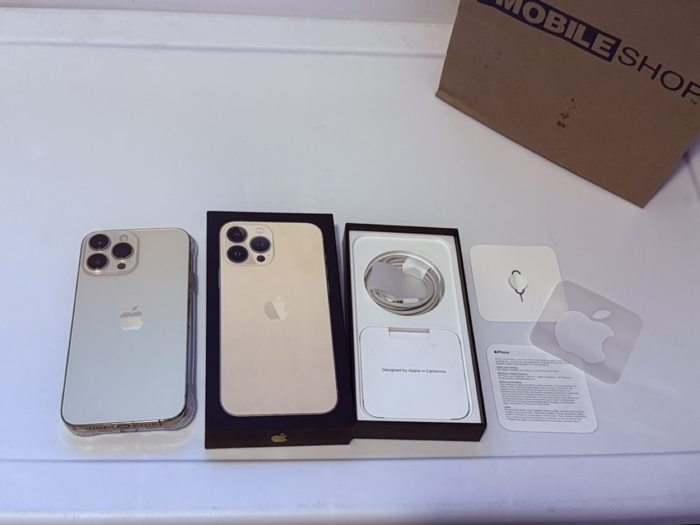 iPhone 13 Pro Max Gold 256GB - photo 2