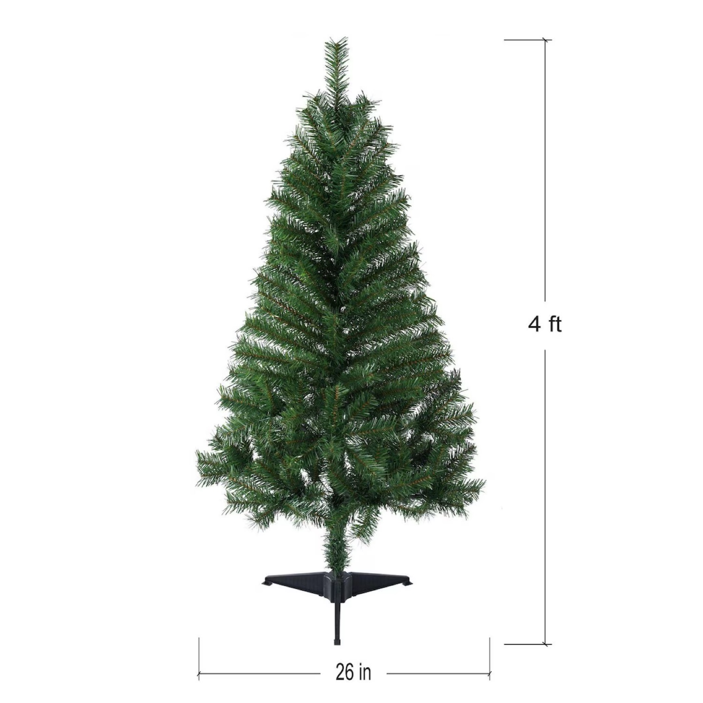 4 ft Pre-Lit Artificial Christmas Tree - photo 3