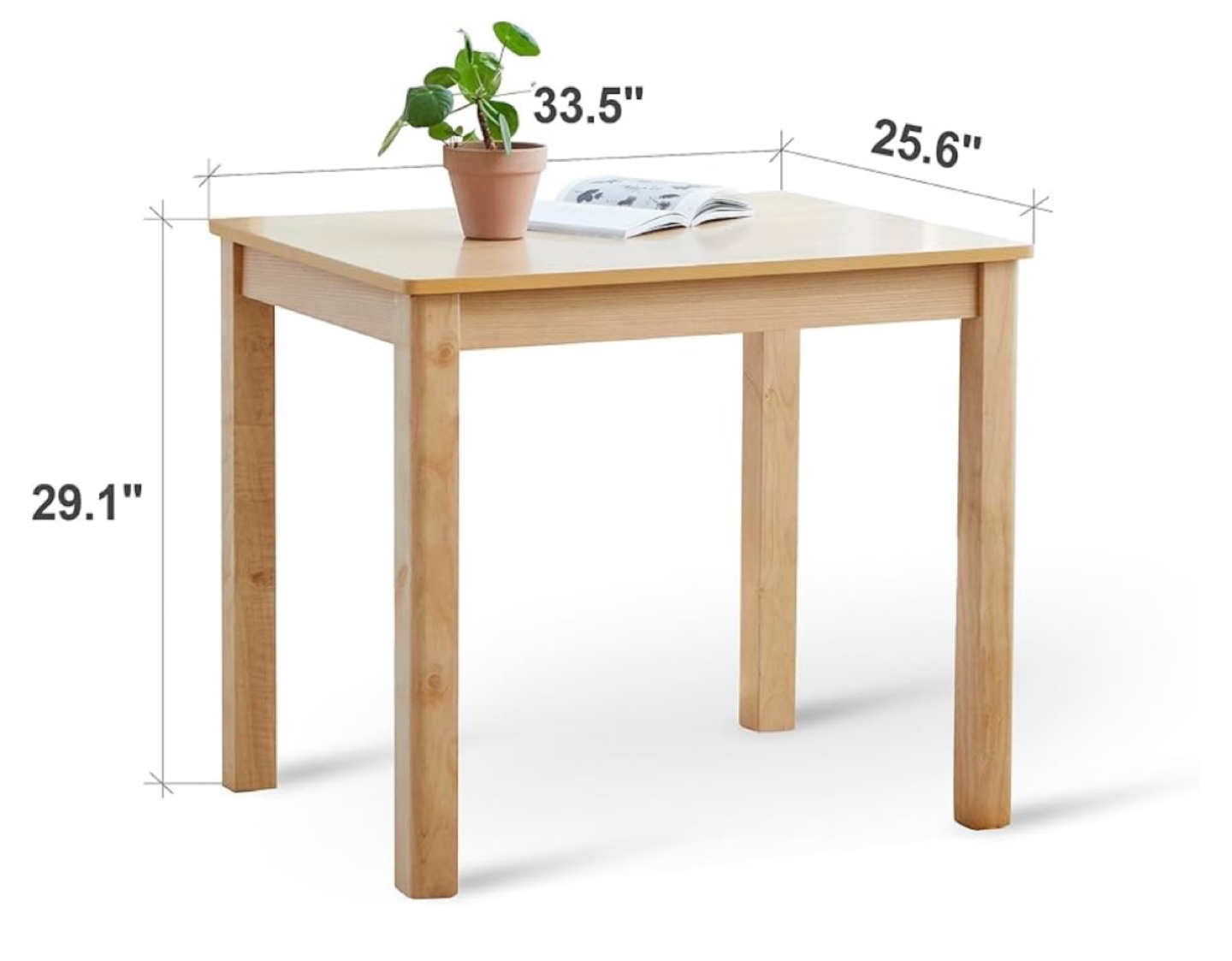Livinia Wooden Dining Table - photo 3