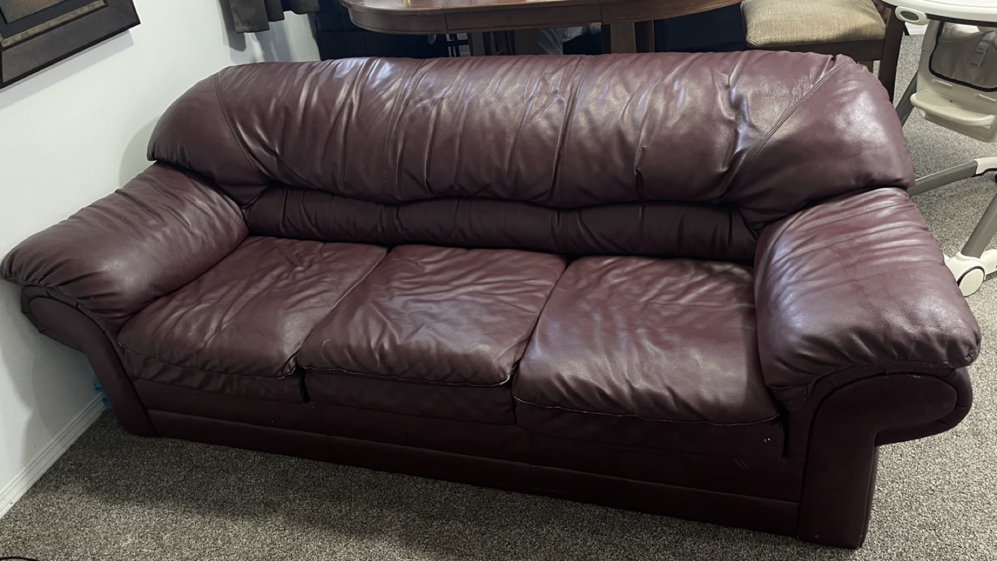 Leather Sofa - photo 2