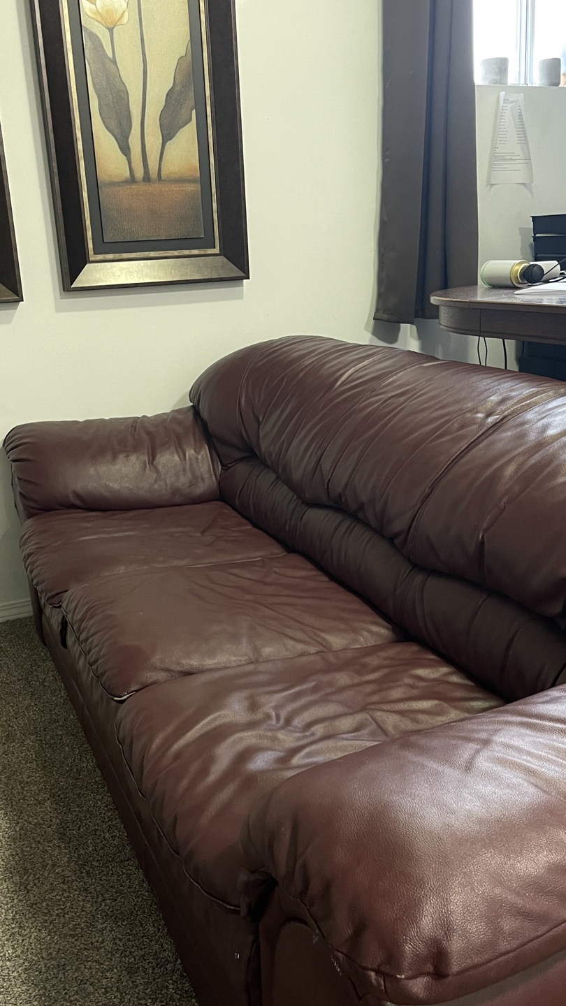 Leather Sofa - photo 3