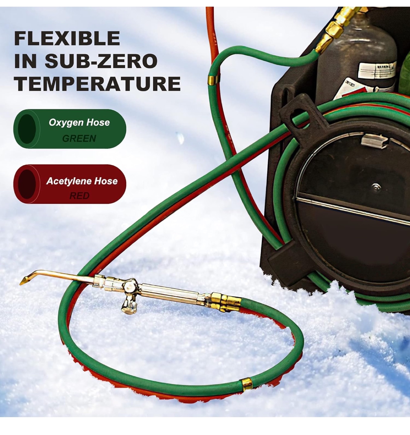 Twin Welding Hose - 1/4 - W-750-25A/R-1/4 - photo 2