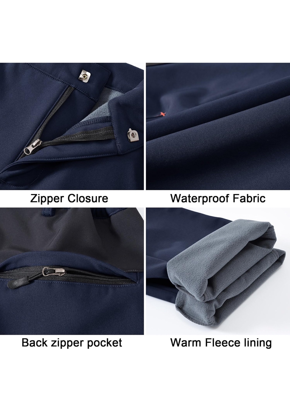 Outdoorsports Fleece Lined Waterproof Pants