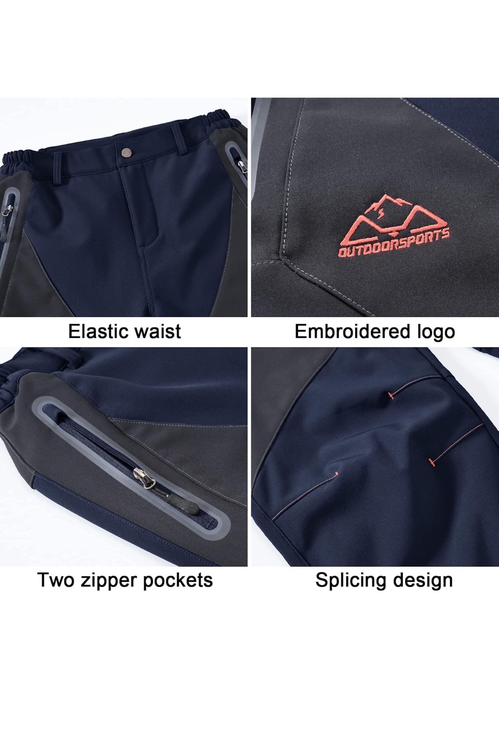 Outdoorsports Fleece Lined Waterproof Pants - photo 2