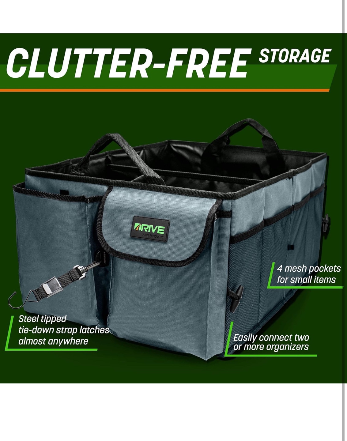 Collapsible Car Trunk Organizer - photo 3