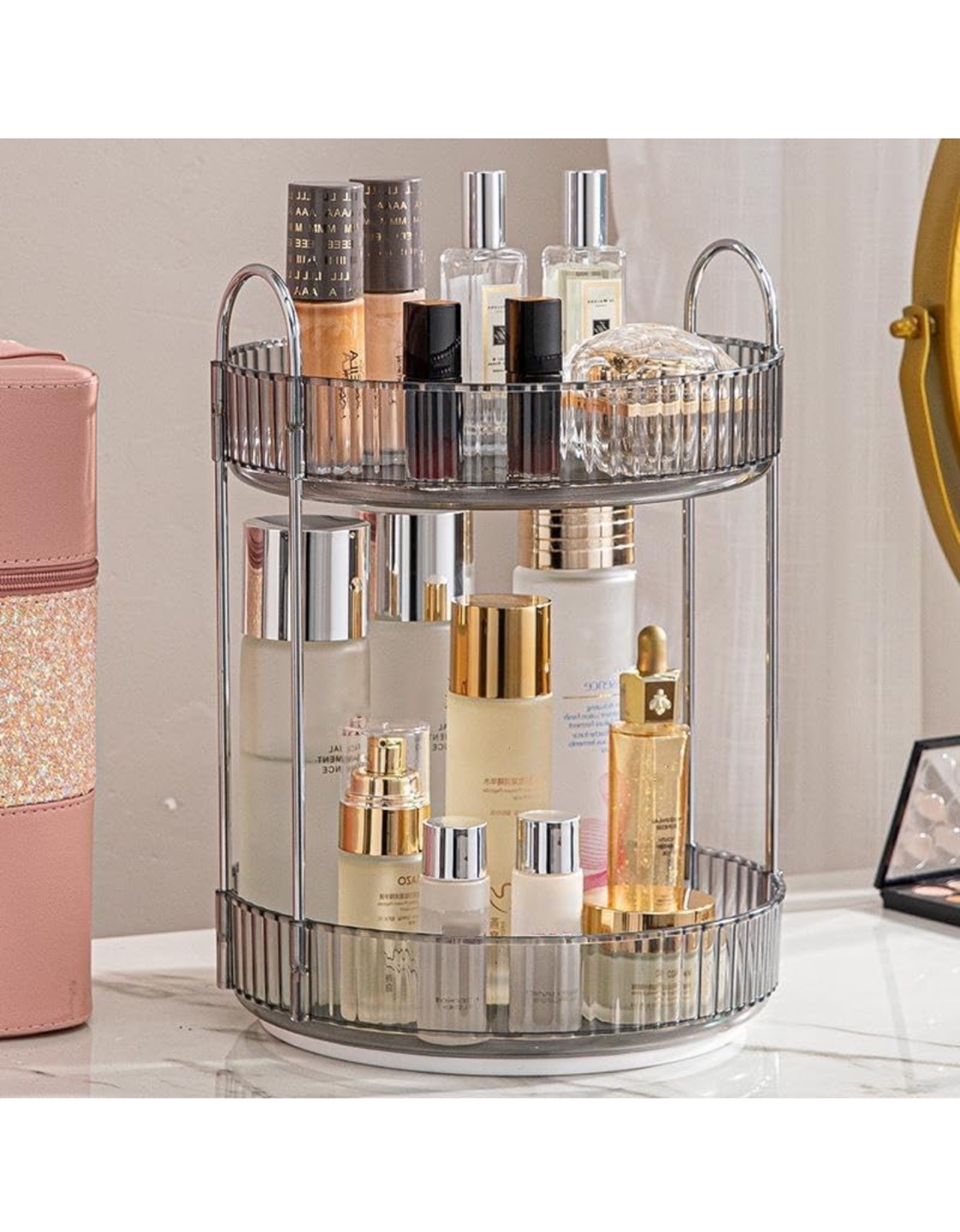 Rotating Makeup Organizer