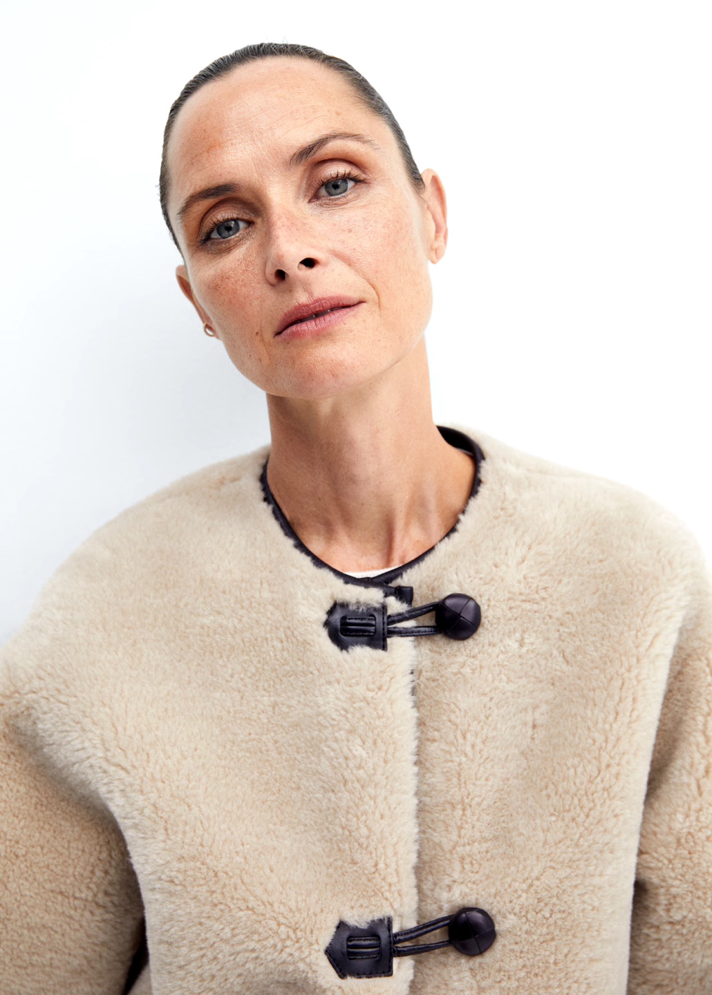 Mango Fur effect Jacket shearling - photo 3
